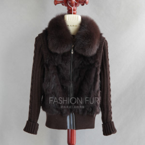 16-April-030 RABBIT FUR JACKET WITH FOX FUR COLLAR  (18)