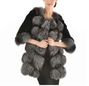 16May-023 fox fur coat with rex rabbit fur sleeve (6)