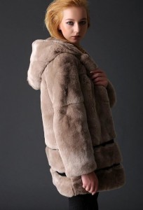 16-036June rex rabbit fur coat with hood  (6)