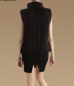 16-057June knitted mink fur vest  (6)