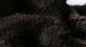 1703068 knitted mink fur shawl with hood falbala eileenhou ailin fur (22)