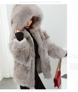 rex rabbit fox fur coat with hood with fox fur trimming 1611037 eileenhou (13)