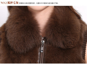 rex rabbit fur vest with fox fur collar 1611020 (23)