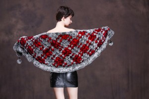 knitted rex rabbit fur shawl 1701029 eileenhou (13)