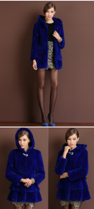 1703007 rex rabbit fur coat with hood with falbala ailin fur (8)