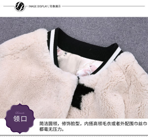 1703008 rex rabbit fur long coat with star print ailin fur (29)