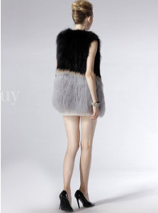 1703025 fox fur tibet sheep fur vest eileenhou ailin fur (1)