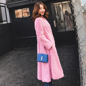 1703031 rex rabbit fur long coat eileenhou ailin fur (1)