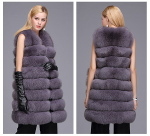 1703036 fox fur vest long eileenhou ailin fur (19)