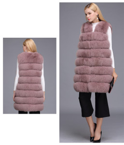 1703036 fox fur vest long eileenhou ailin fur (23)