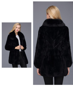 1703037 rex rabbit fur coat with fox fur collar eileenhou ailin fur (31)