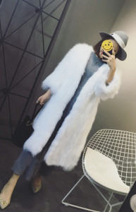 1703045 fox fur long coat eileenhou ailin fur (47)