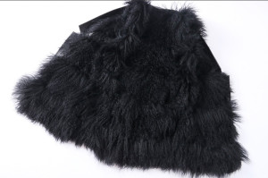 1703064 tibet sheep fur vest with leather collar eileenhou ailin fur (1)