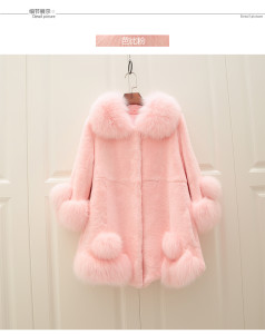 rex rabbit fur coat with fox fur collar 1703082 eileenhou ailin fur (33)