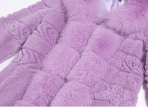 1704006 rex rabbit fur coat with fox fur collar eileenhou lvcomeff (15)