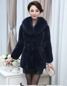 1704011 rex rabbit fur coat with fox fur collar eileenhou lvcomeff (30)