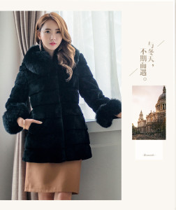 1704017 rex rabbit fur coat with fox fur cuffs eileenhou lvcomeff (42)