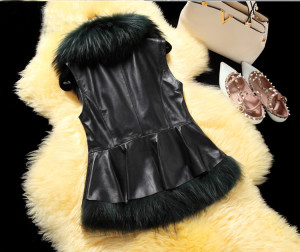 1704035 sheep leather vest with raccoon fur collar eileenhou lvcomeff (26)