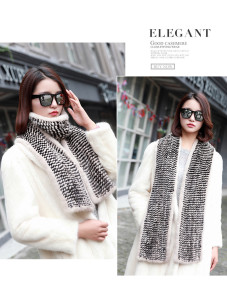 1704061 knitted mink fur scarf eileenhou lvcomeff (12)