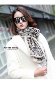 1704061 knitted mink fur scarf eileenhou lvcomeff (15)