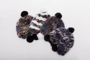 1704119 knitted rex rabbit fur hat with pompoms eileenhou lvcomeff (63)