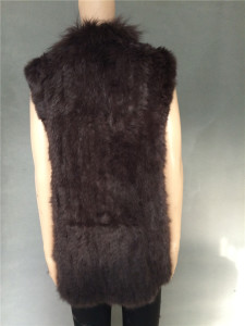 1704154 knitted rabbit fur gilet with raccoon fur collar eileenou lvcomeff (8)_副本