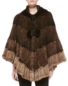 1705003 knitted mink fur shawl eileenhou (1)