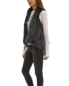 1705006 knitted rabbit fur vest eileenhou (2)