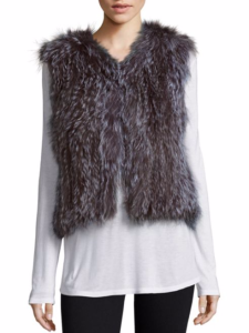 1705022 knitted silver fox fur vest eileenhou (1)