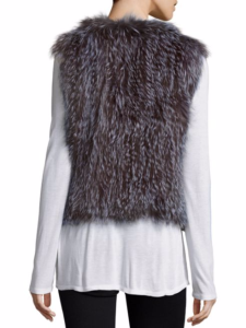 1705022 knitted silver fox fur vest eileenhou (2)