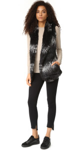 1705033 knitted rabbit fur gilet ailin fur (5)