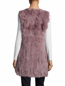 1705038 rabbit fur gilet ailin fur (2)