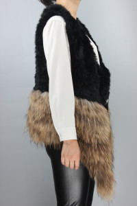 1705081 knitted rabbit fur raccoon fur vest lvcomeff (10)