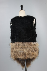 1705081 knitted rabbit fur raccoon fur vest lvcomeff (6)