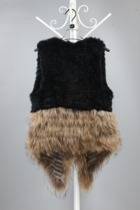 1705081 knitted rabbit fur raccoon fur vest lvcomeff (8)