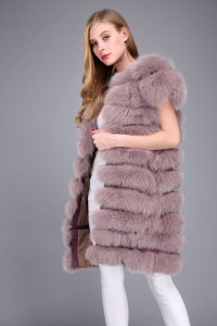 1706012 fox fur gilet with sleeve lvcomeff brown (17)