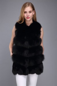 1706018 fox fur vest black color lvcomeff (15)