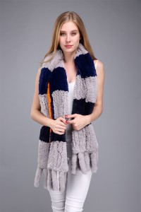 1706046 knitted rex rabbit fur scarf eileenhou (11)