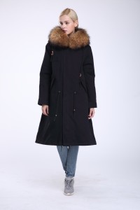 1707005 down coat with raccoon fur hood trimming (33)