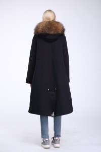 1707005 down coat with raccoon fur hood trimming (42)