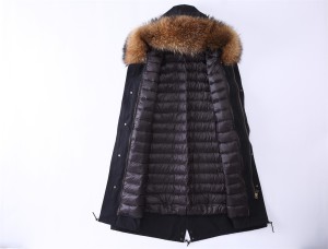 1707005 down coat with raccoon fur hood trimming (45)