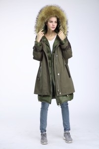 1707016 down coat with raccoon fur hood trimming (14)