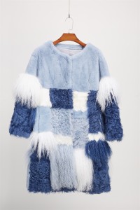 1708137 blue rex rabbit fur sheep fur coat eileenhou (28)