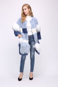 1708137 blue rex rabbit fur sheep fur coat eileenhou (39)