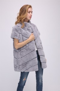 1708146 rex rabbit fur coat with down sleeve detachable (48)