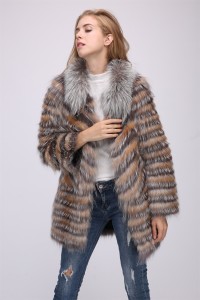 1708155 fox fur coat gold silver eileenhou (16)