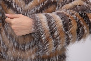 1708155 fox fur coat gold silver eileenhou (2)