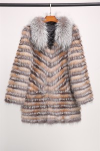 1708155 fox fur coat gold silver eileenhou (5)