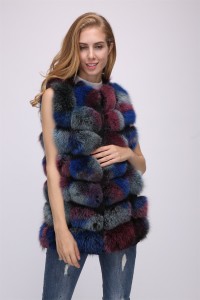 1708161 multicolor fox fur gilet eileenhou (19)