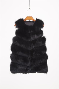 1708175 fox fur vest eileenhou blue (5)